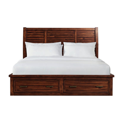 Elements International Sullivan SV600KB King Storage Bed - American Furniture of Slidell