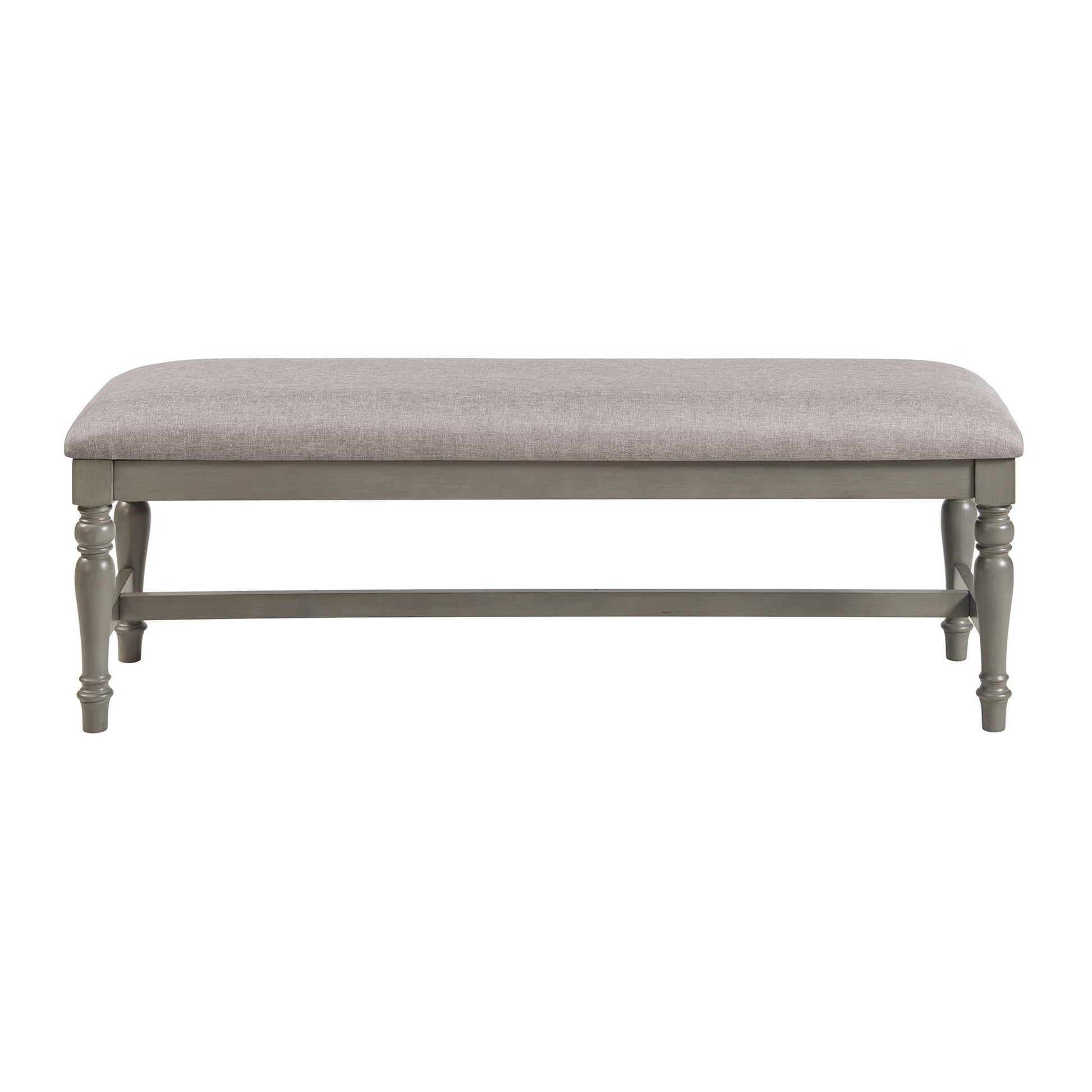 Elements International Sunnyvale D - 2730 - 3 - BN Dining Bench - American Furniture of Slidell
