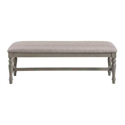 Elements International Sunnyvale D - 2730 - 3 - BN Dining Bench - American Furniture of Slidell