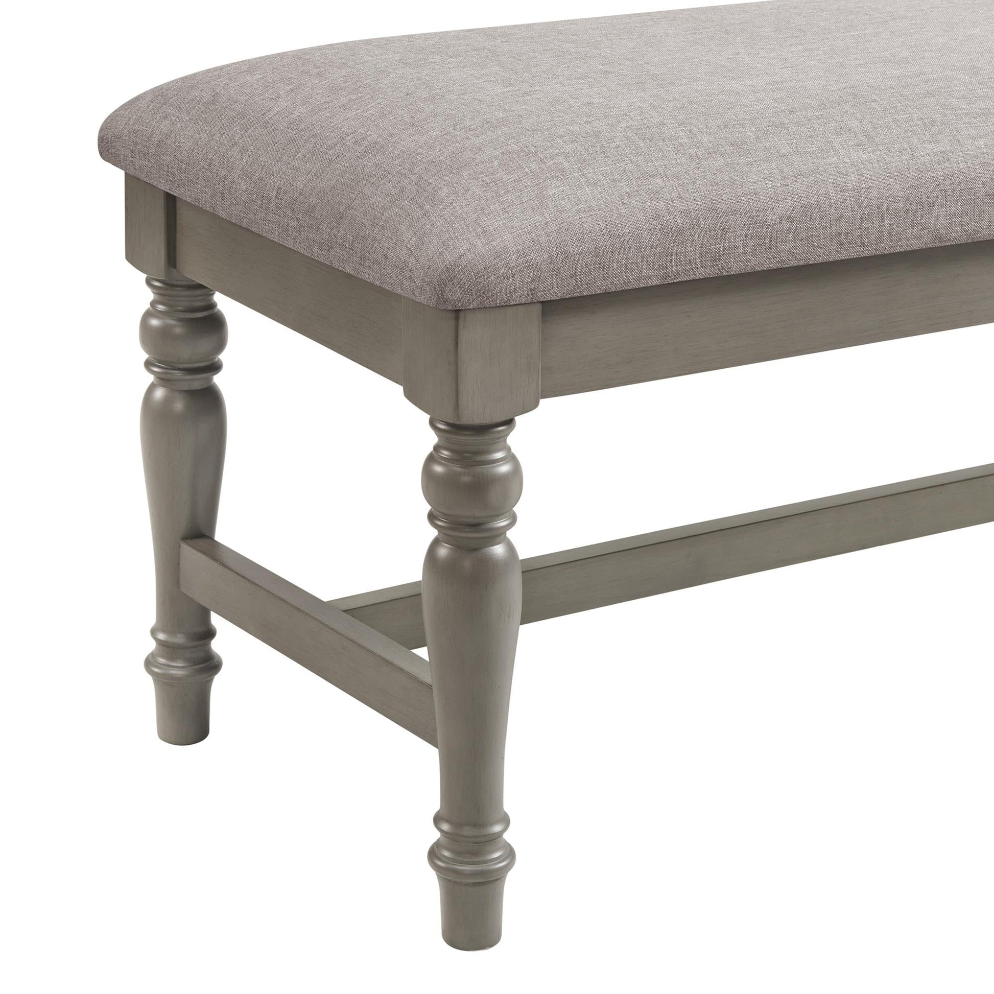 Elements International Sunnyvale D - 2730 - 3 - BN Dining Bench - American Furniture of Slidell