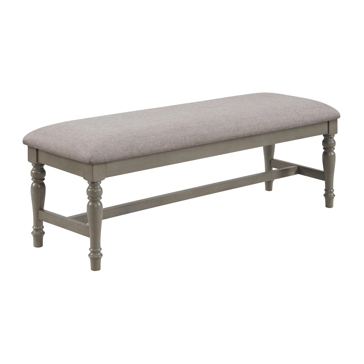 Elements International Sunnyvale D - 2730 - 3 - BN Dining Bench - American Furniture of Slidell