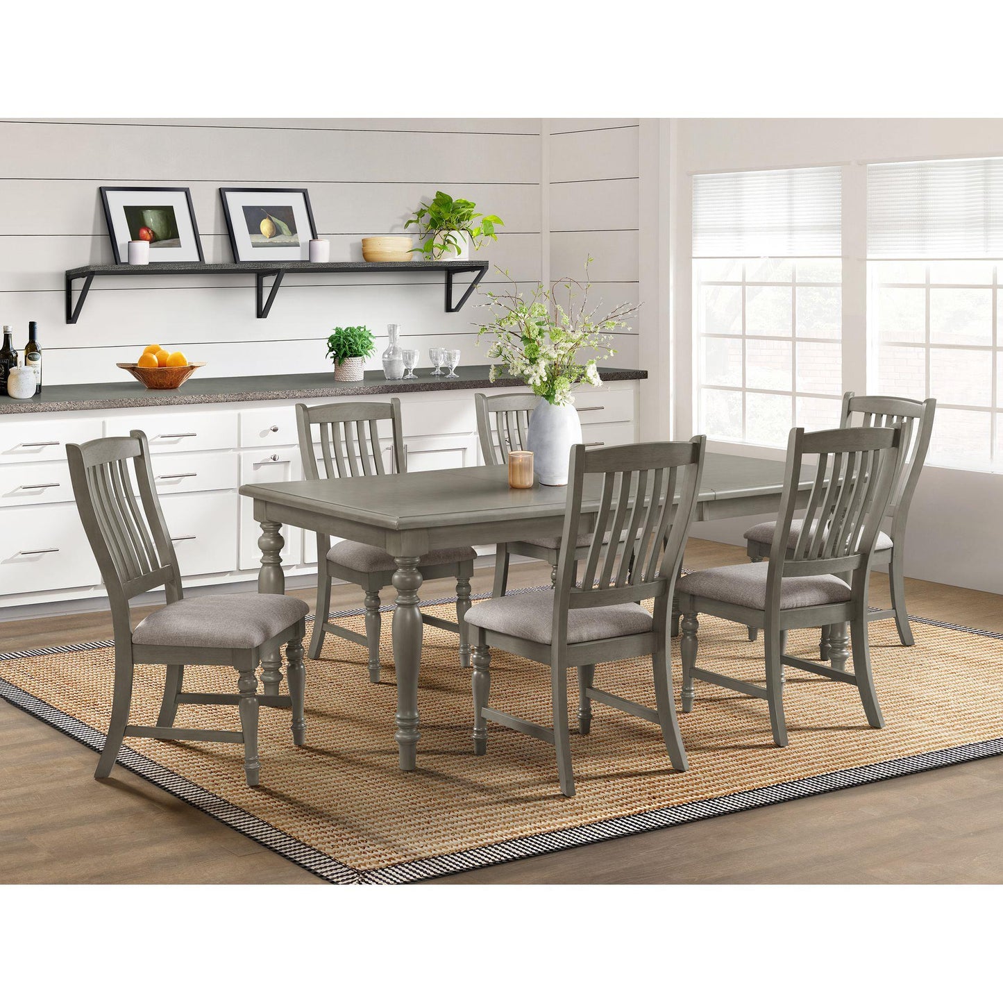 Elements International Sunnyvale D - 2730 - 3 - DT Dining Table - American Furniture of Slidell