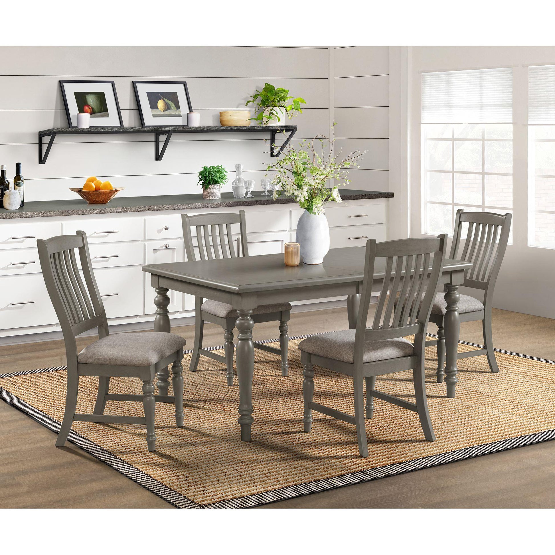 Elements International Sunnyvale D - 2730 - 3 - DT Dining Table - American Furniture of Slidell