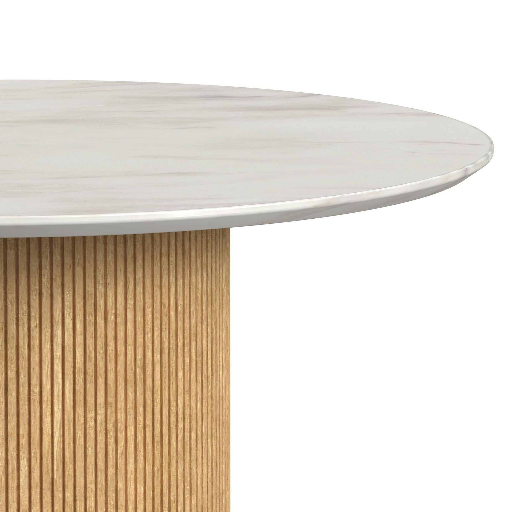 Elements International Sylvie D - 16000 - 6 - RDT Round Dining Table - American Furniture of Slidell