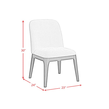 Elements International Sylvie D - 16000 - 6 - SC Dining Side Chair - American Furniture of Slidell