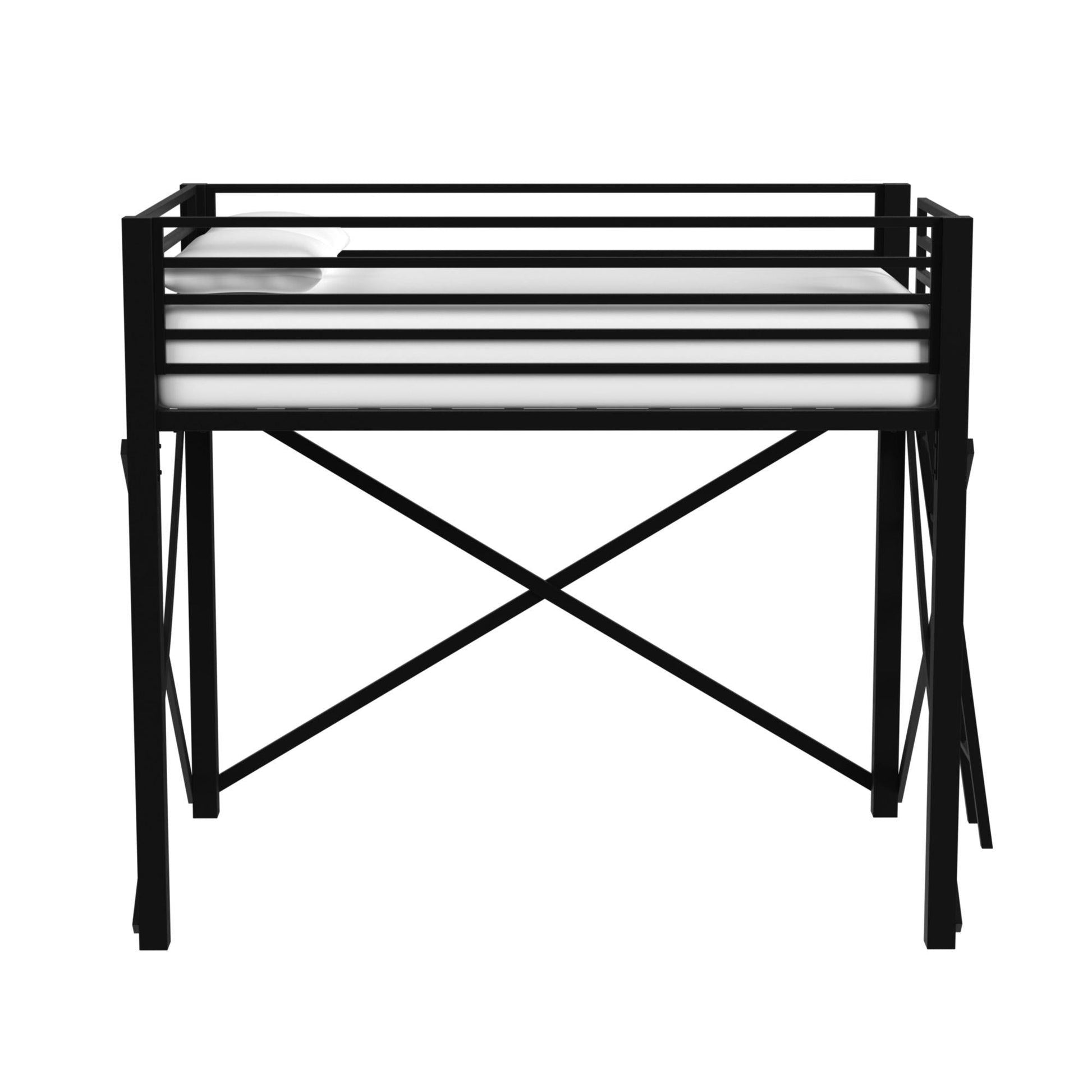 Elements International Talia Y - 14090 - 8 - FBK Full Loft Bunk And Ladder - American Furniture of Slidell