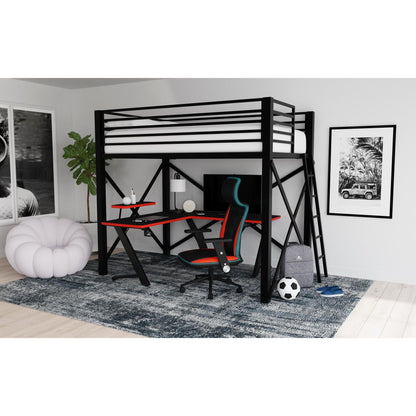 Elements International Talia Y - 14090 - 8 - FBK Full Loft Bunk And Ladder - American Furniture of Slidell
