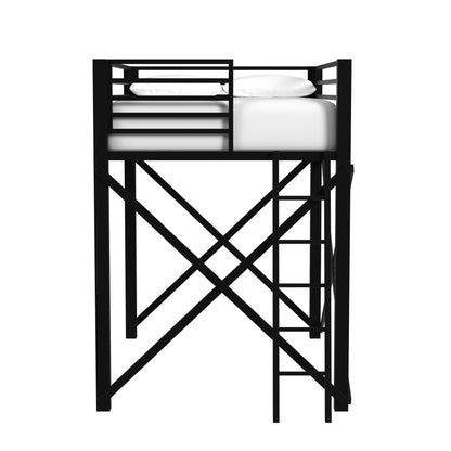 Elements International Talia Y - 14090 - 8 - FBK Full Loft Bunk And Ladder - American Furniture of Slidell