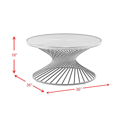 Elements International Terri CTTR800CT Coffee Table - American Furniture of Slidell
