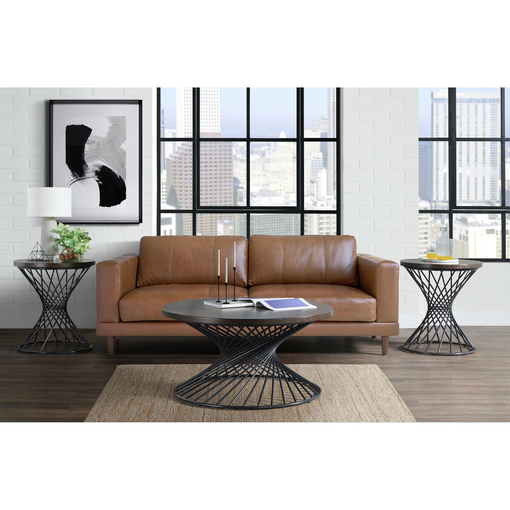 Elements International Terri CTTR800ET End Table - American Furniture of Slidell
