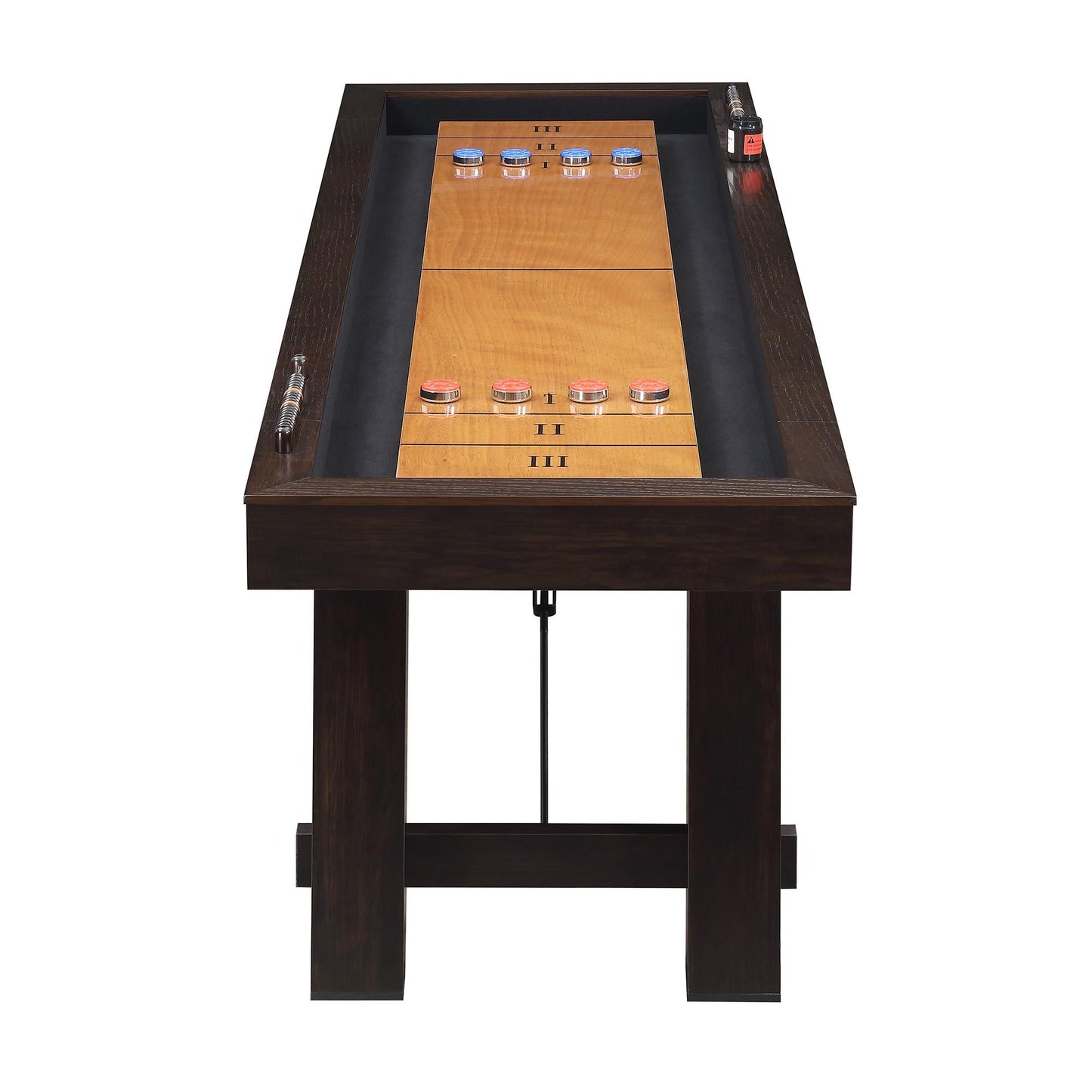Elements International Titus CTT100ST Shuffleboard Table - American Furniture of Slidell