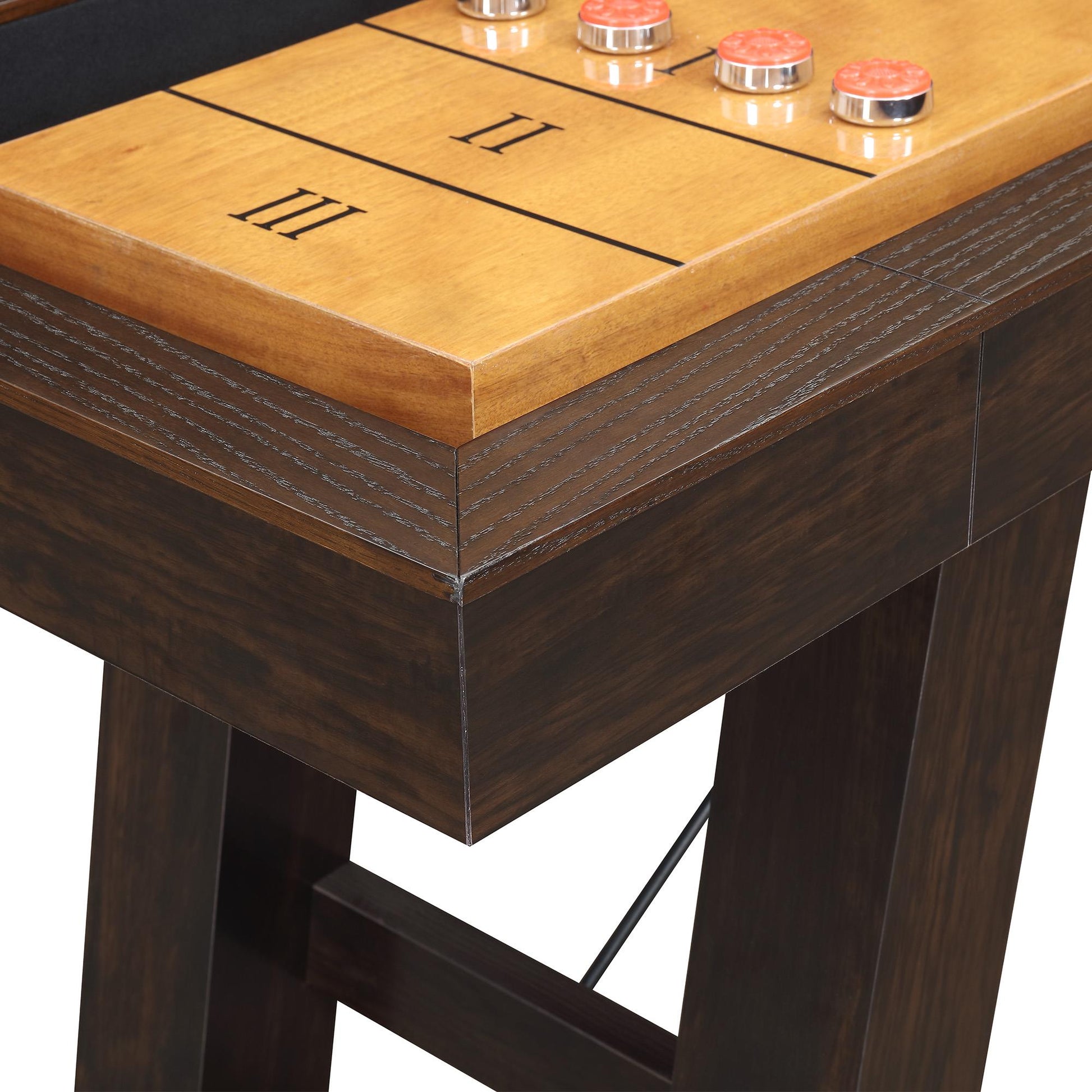 Elements International Titus CTT100ST Shuffleboard Table - American Furniture of Slidell