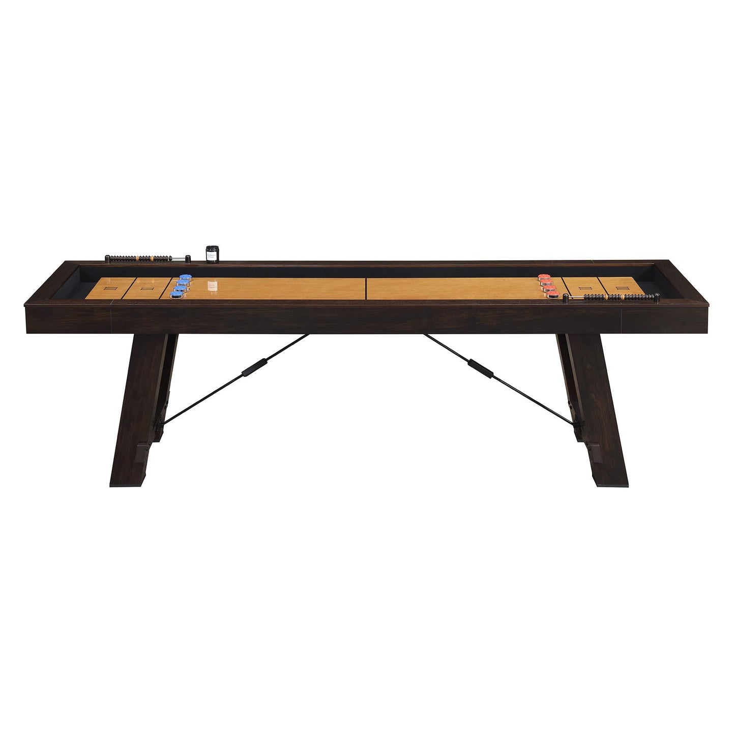 Elements International Titus CTT100ST Shuffleboard Table - American Furniture of Slidell