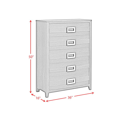 Elements International Tobias B - 15990 - 7 - CH 5 - Drawer Chest - American Furniture of Slidell