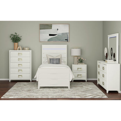 Elements International Tobias B - 15990 - 7 - NS 2 - Drawer Nightstand - American Furniture of Slidell