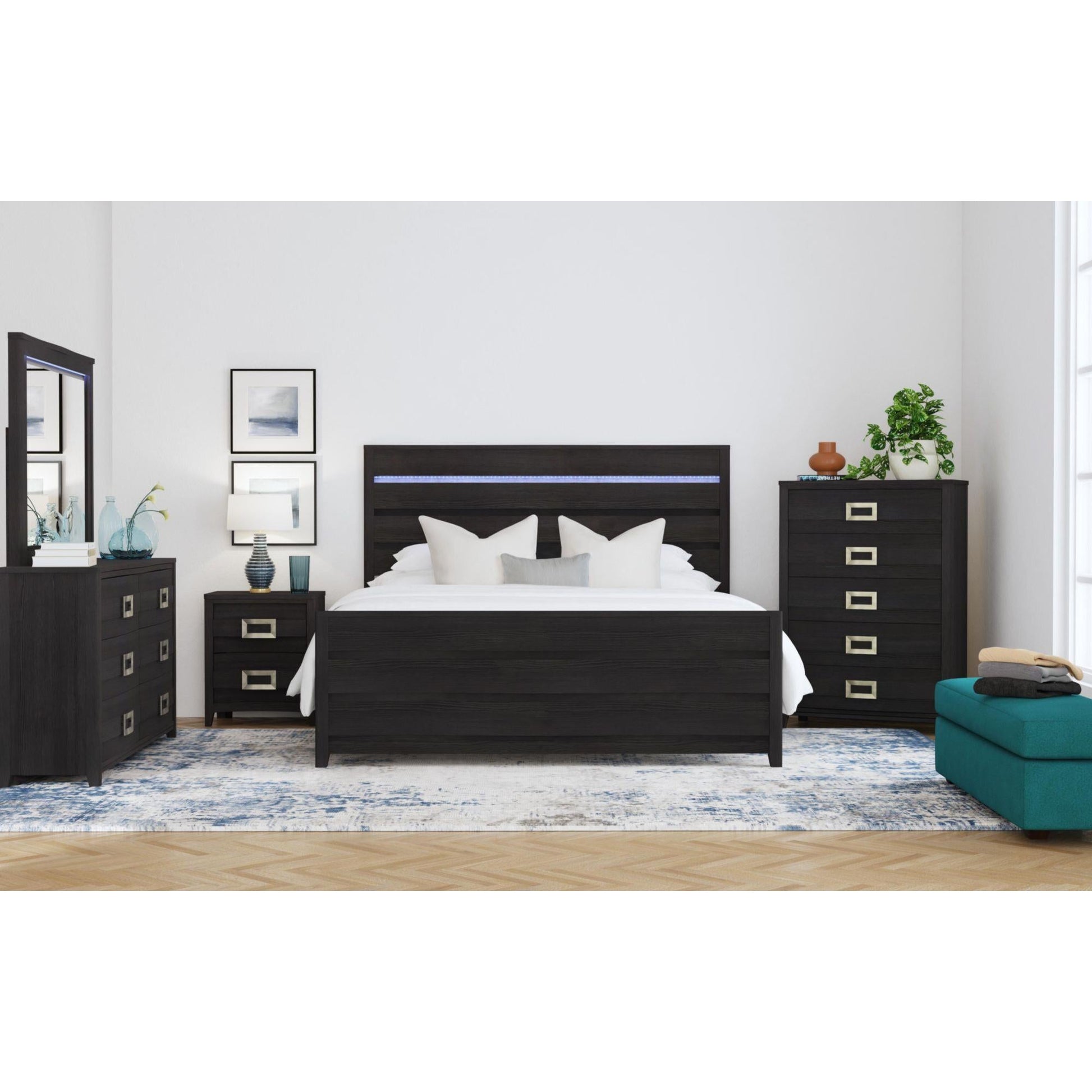 Elements International Tobias B - 15990 - 8 - DR 6 - Drawer Dresser - American Furniture of Slidell