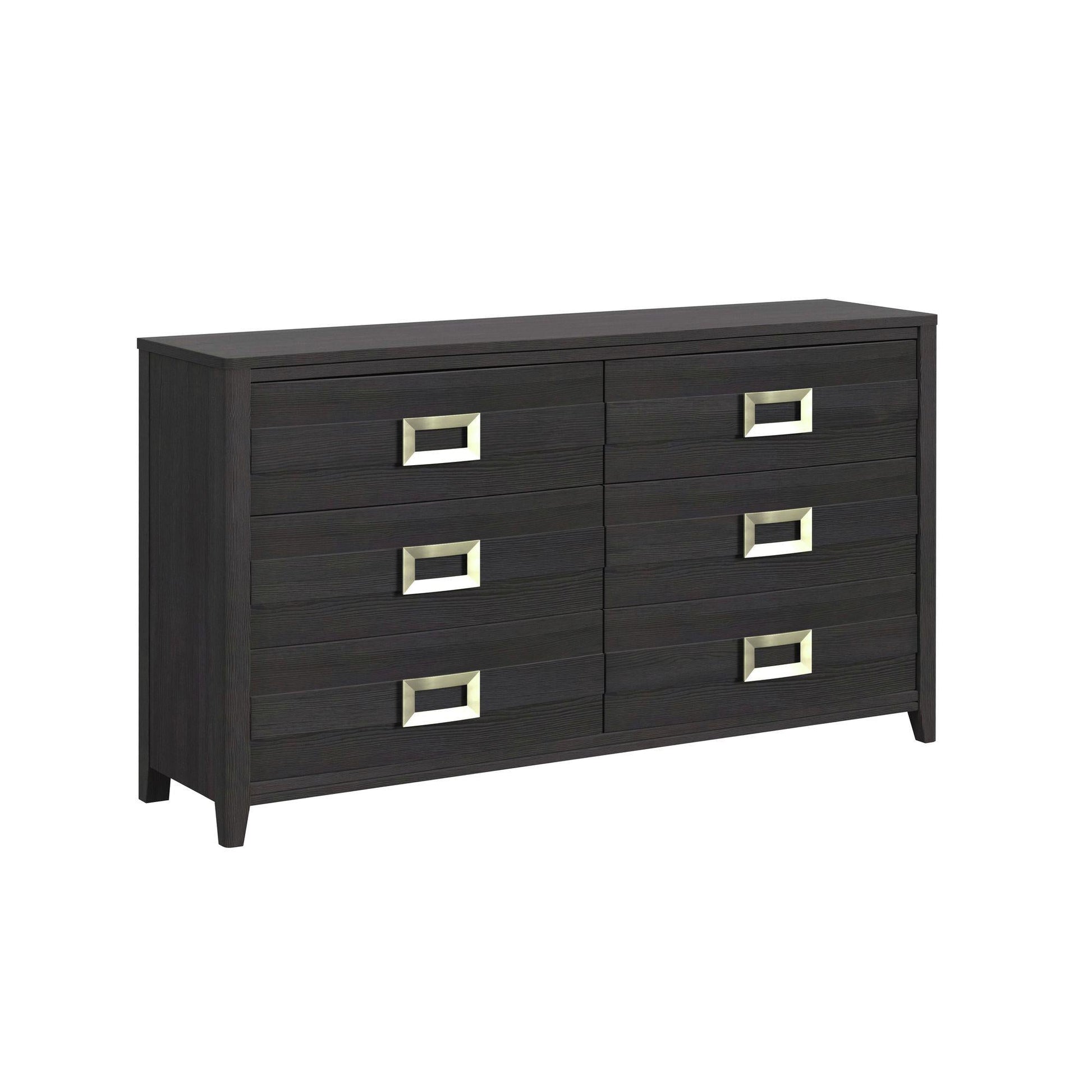 Elements International Tobias B - 15990 - 8 - DR 6 - Drawer Dresser - American Furniture of Slidell