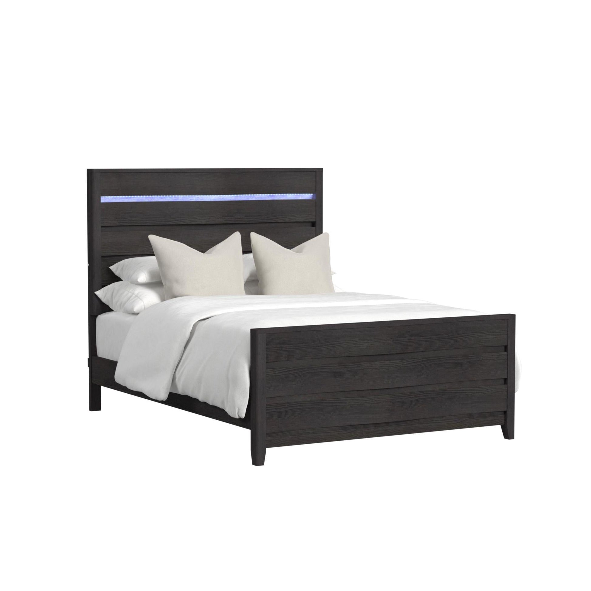 Elements International Tobias B - 15990 - 8 - FBL Full Bed - American Furniture of Slidell