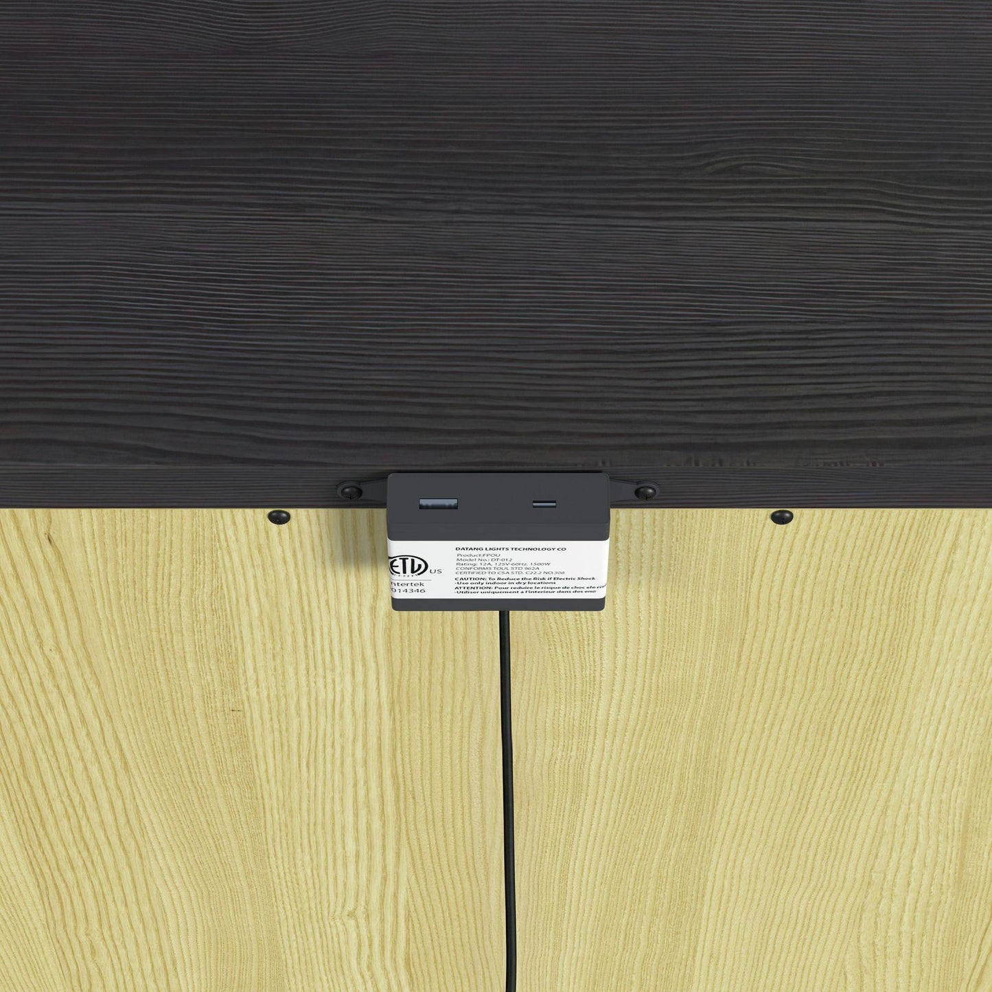 Elements International Tobias B - 15990 - 8 - NS 2 - Drawer Nightstand - American Furniture of Slidell