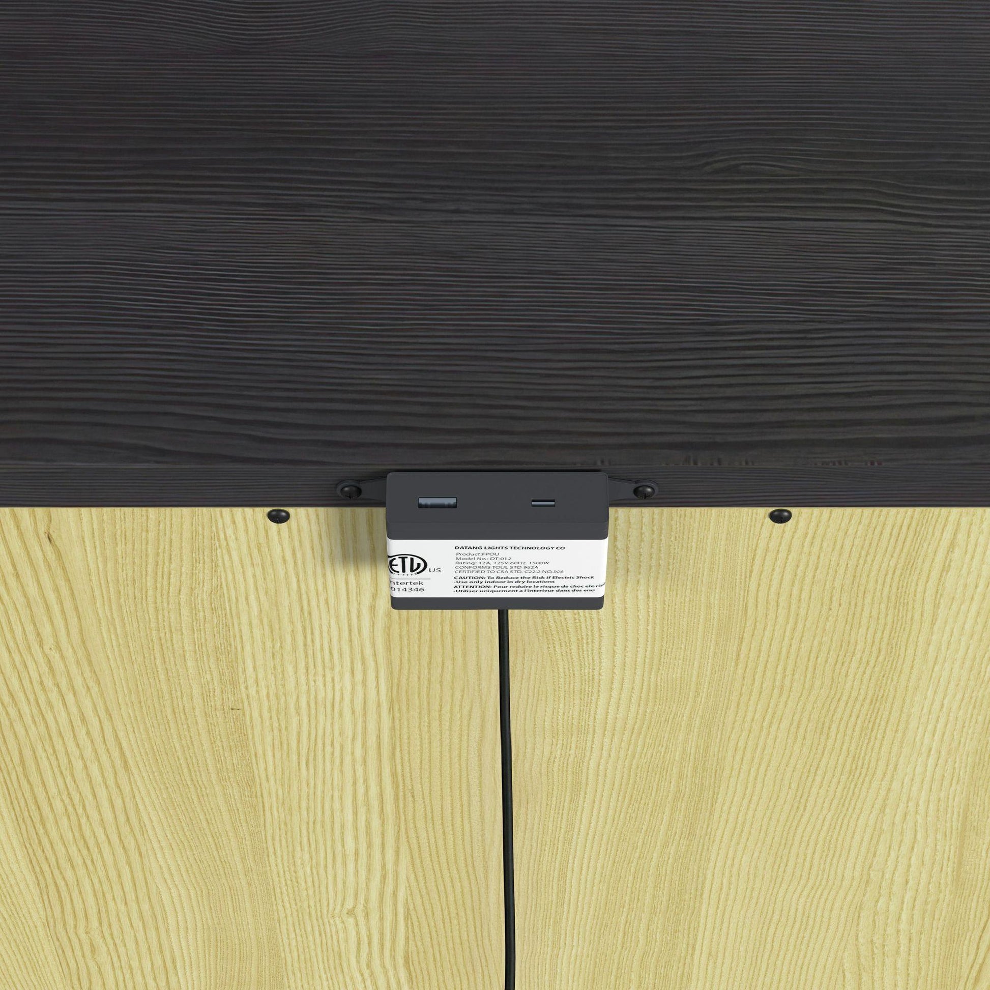 Elements International Tobias B - 15990 - 8 - NS 2 - Drawer Nightstand - American Furniture of Slidell
