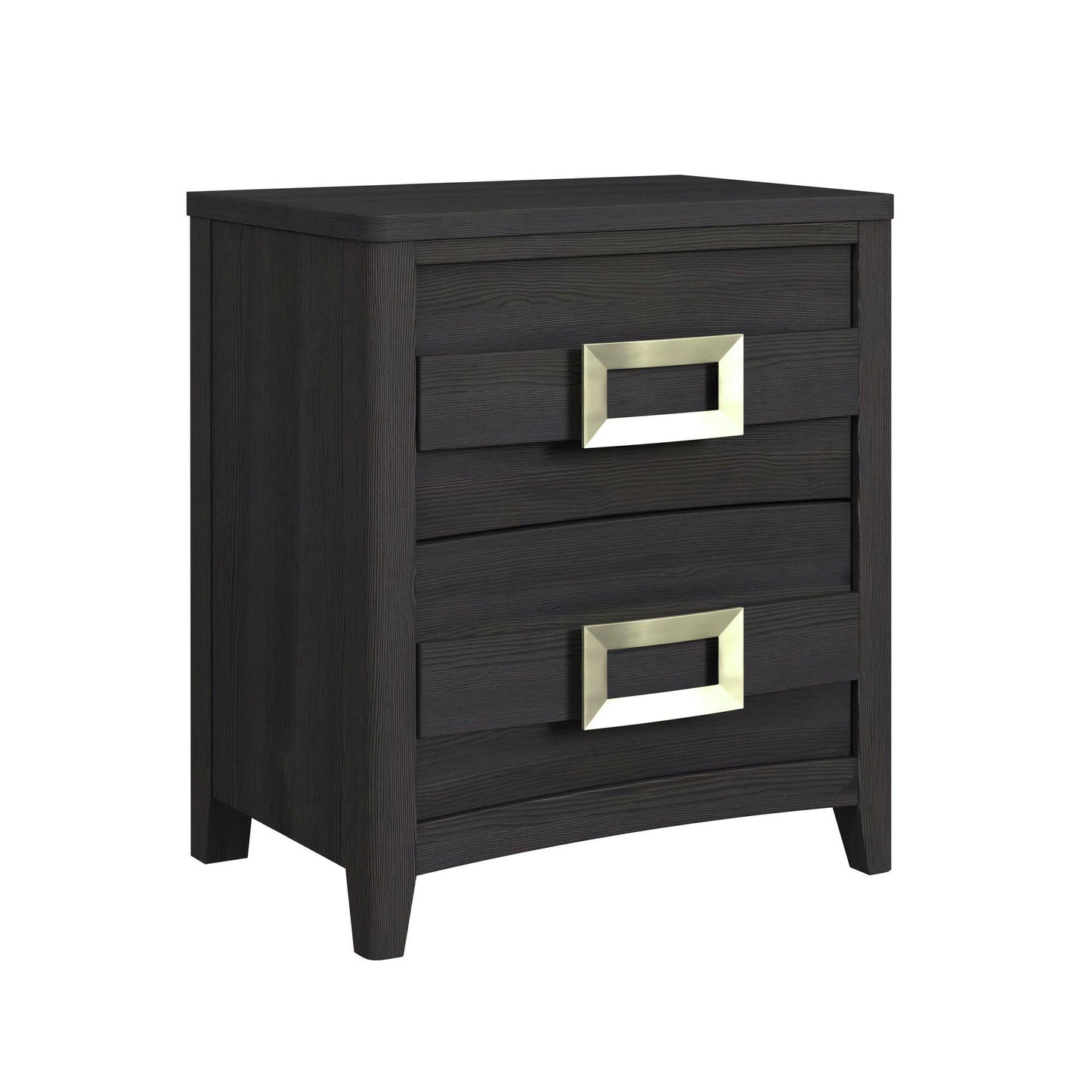 Elements International Tobias B - 15990 - 8 - NS 2 - Drawer Nightstand - American Furniture of Slidell