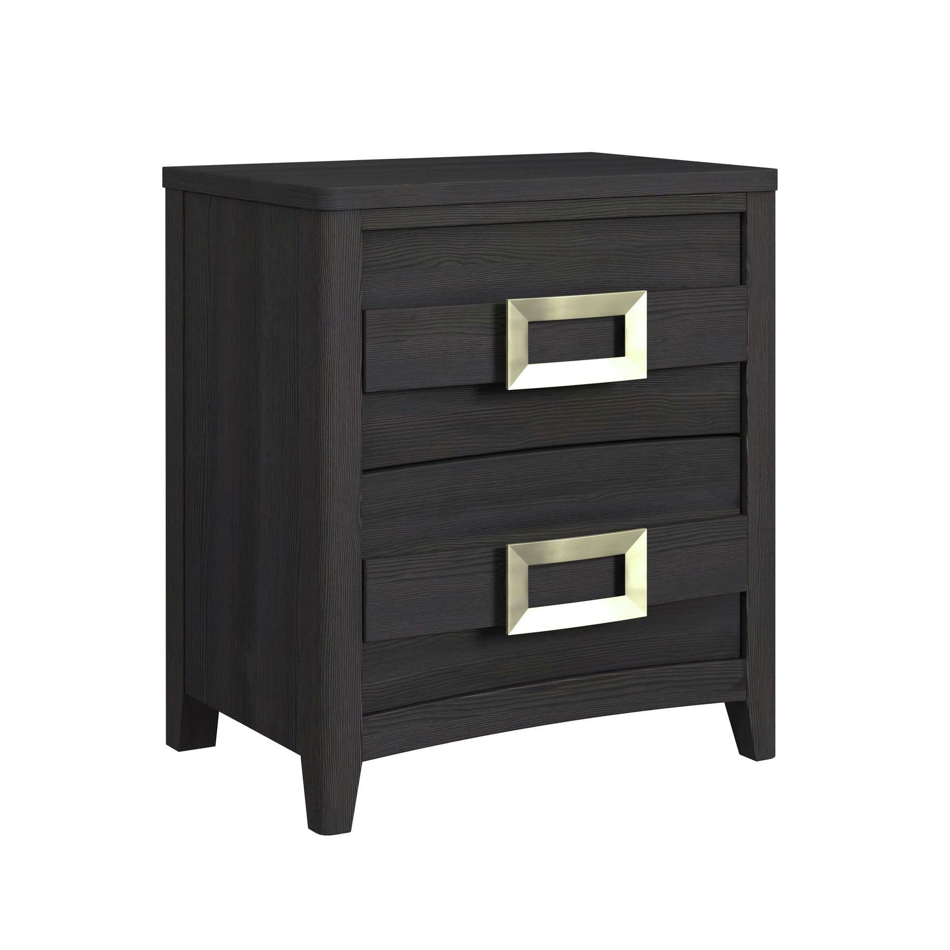 Elements International Tobias B - 15990 - 8 - NS 2 - Drawer Nightstand - American Furniture of Slidell
