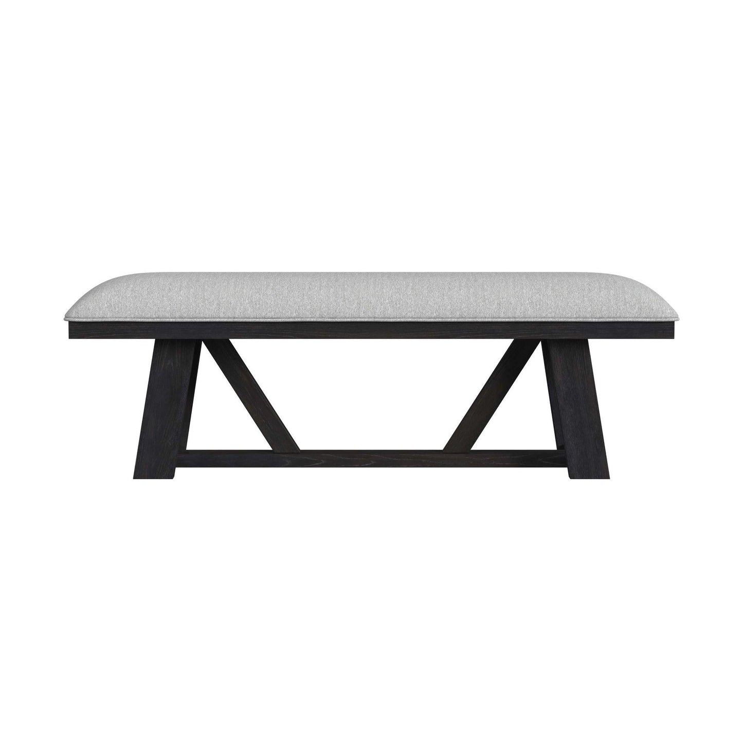 Elements International Transcend D - 12980 - 3 - BN Dining Bench - American Furniture of Slidell
