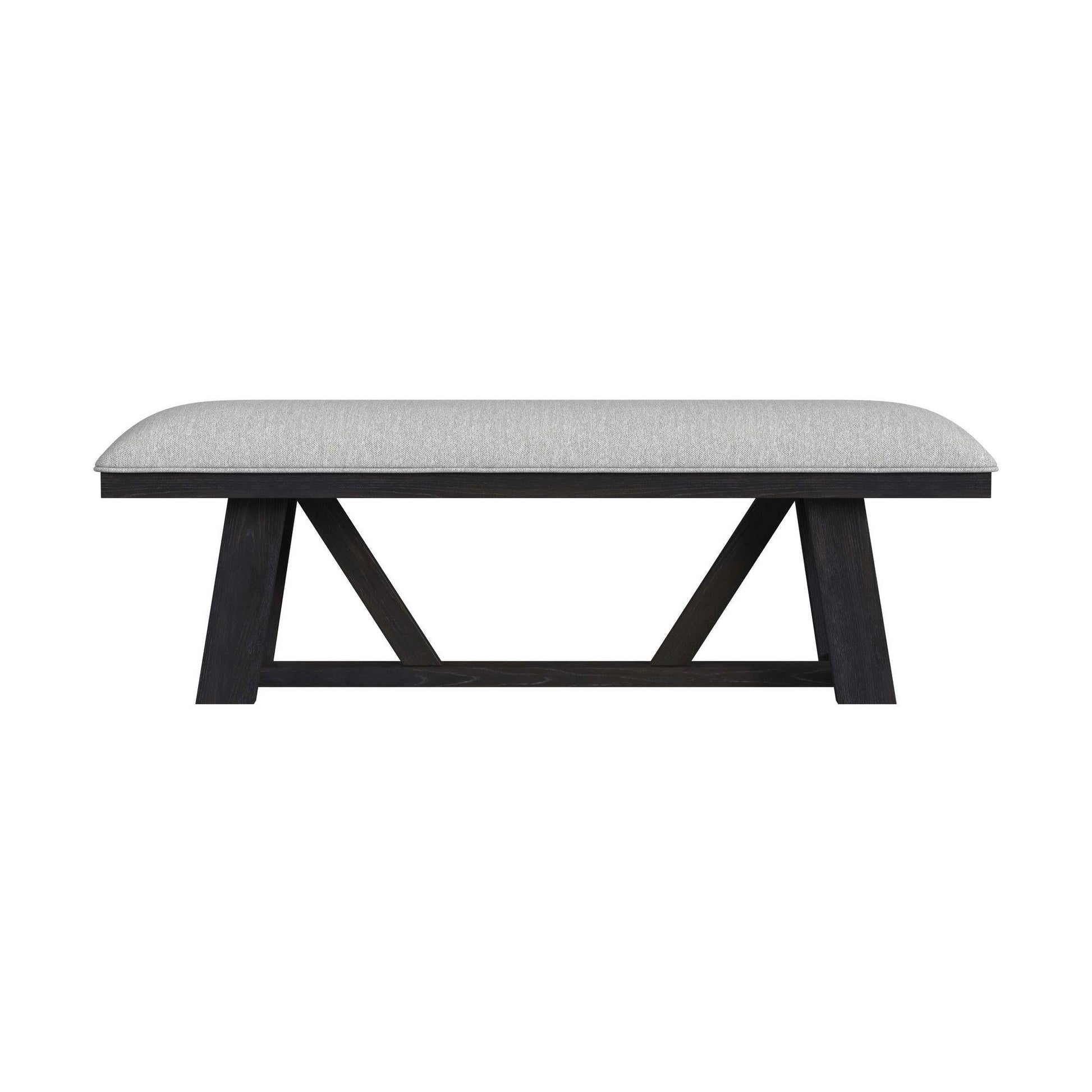 Elements International Transcend D - 12980 - 3 - BN Dining Bench - American Furniture of Slidell