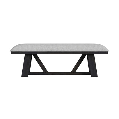 Elements International Transcend D - 12980 - 3 - BN Dining Bench - American Furniture of Slidell