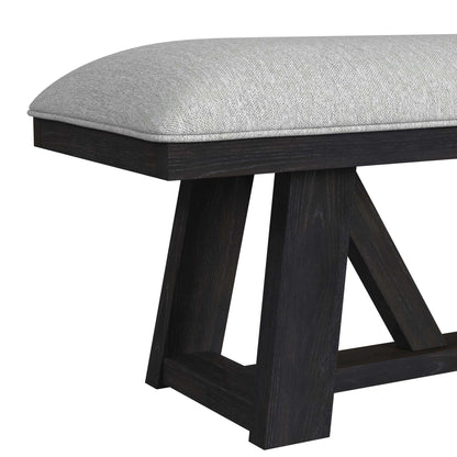 Elements International Transcend D - 12980 - 3 - BN Dining Bench - American Furniture of Slidell