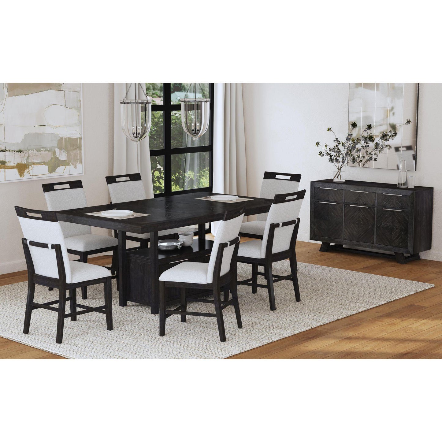 Elements International Transcend D - 12980 - 3 - CT Counter Table - American Furniture of Slidell