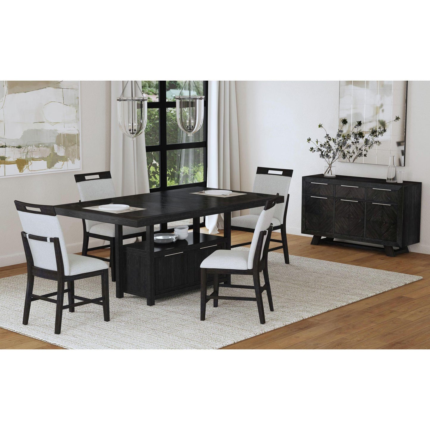 Elements International Transcend D - 12980 - 3 - CT Counter Table - American Furniture of Slidell