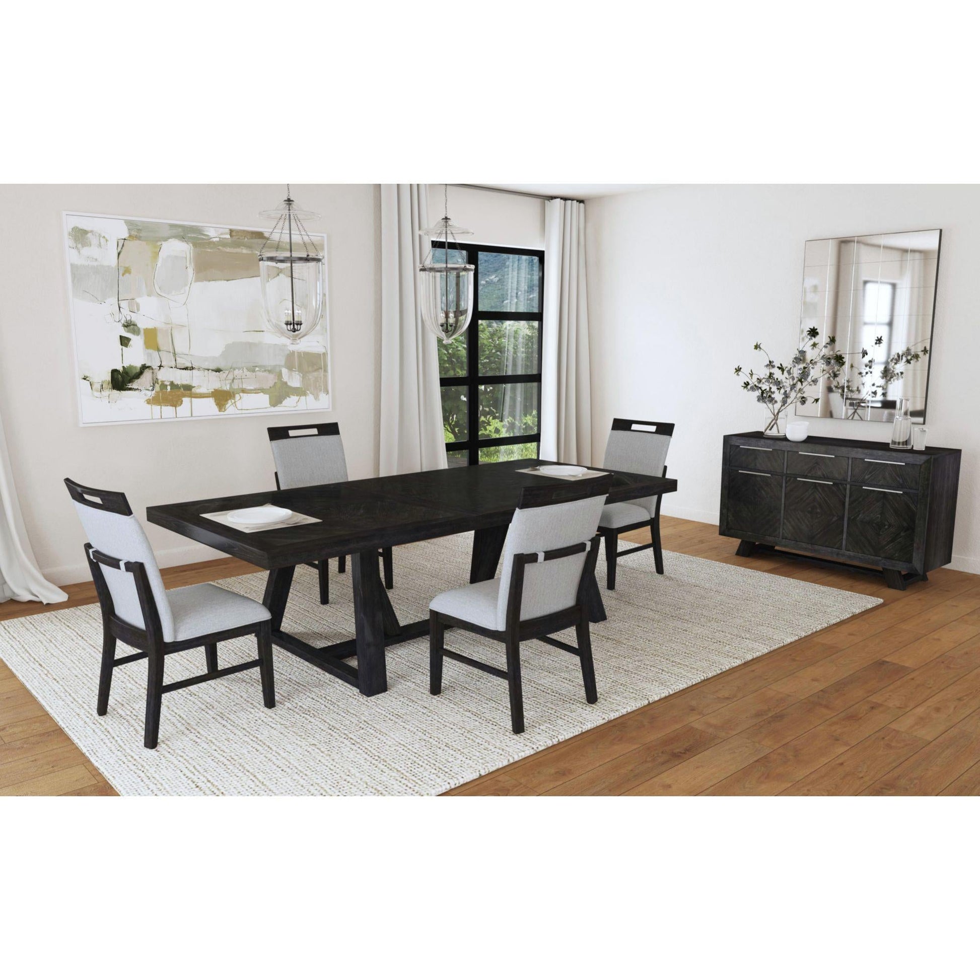 Elements International Transcend D - 12980 - 3 - SV Server - American Furniture of Slidell