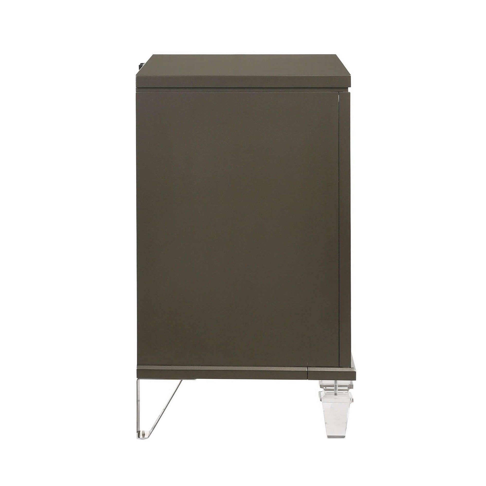 Elements International Twenty Nine 2 - Drawer Nightstand TN600NS - American Furniture of Slidell