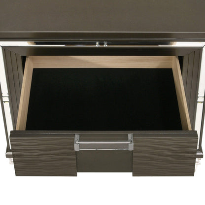 Elements International Twenty Nine 2 - Drawer Nightstand TN600NS - American Furniture of Slidell