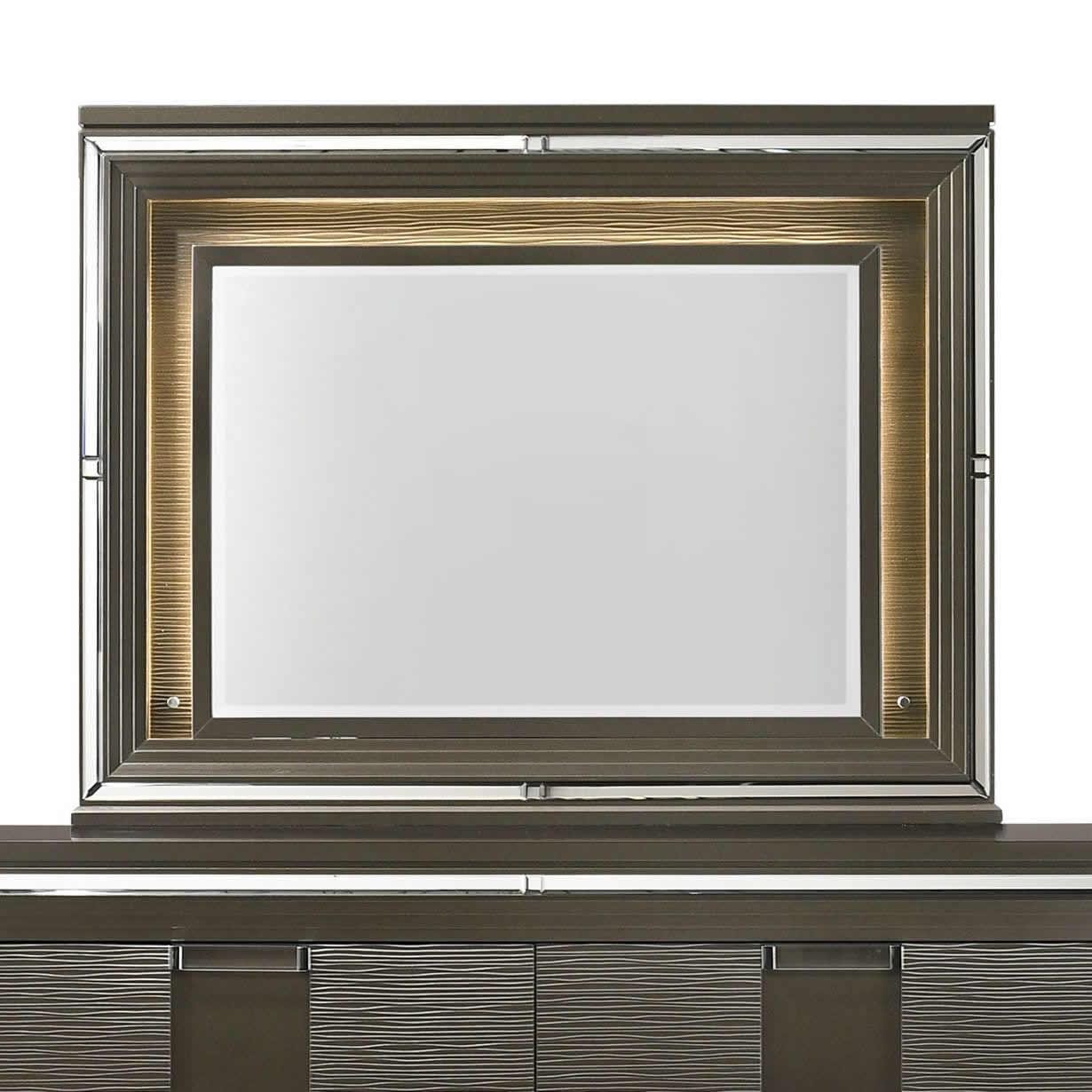 Elements International Twenty Nine Dresser Mirror TN600MR - American Furniture of Slidell