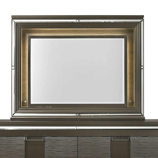 Elements International Twenty Nine Dresser Mirror TN600MR - American Furniture of Slidell