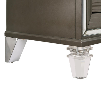 Elements International Twenty Nine TN600DRMR Dresser w/ Mood Lighting Mirror - American Furniture of Slidell