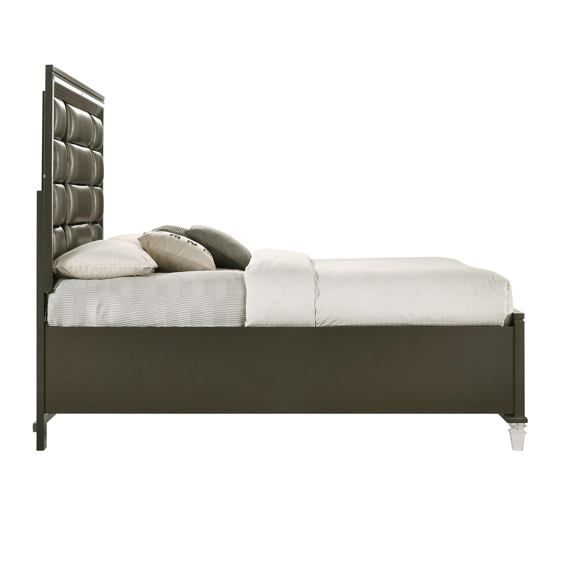 Elements International Twenty Nine TN600KB 2 - Drawer King Storage Bed - American Furniture of Slidell