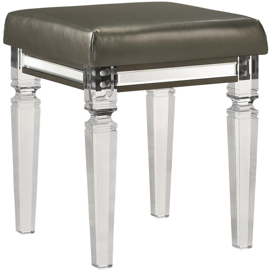 Elements International Twenty Nine TN600VTNSTAL Vanity Stool W/Acrylic Leg - American Furniture of Slidell