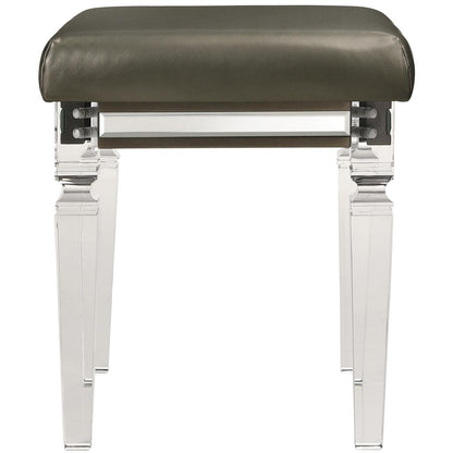 Elements International Twenty Nine TN600VTNSTAL Vanity Stool W/Acrylic Leg - American Furniture of Slidell