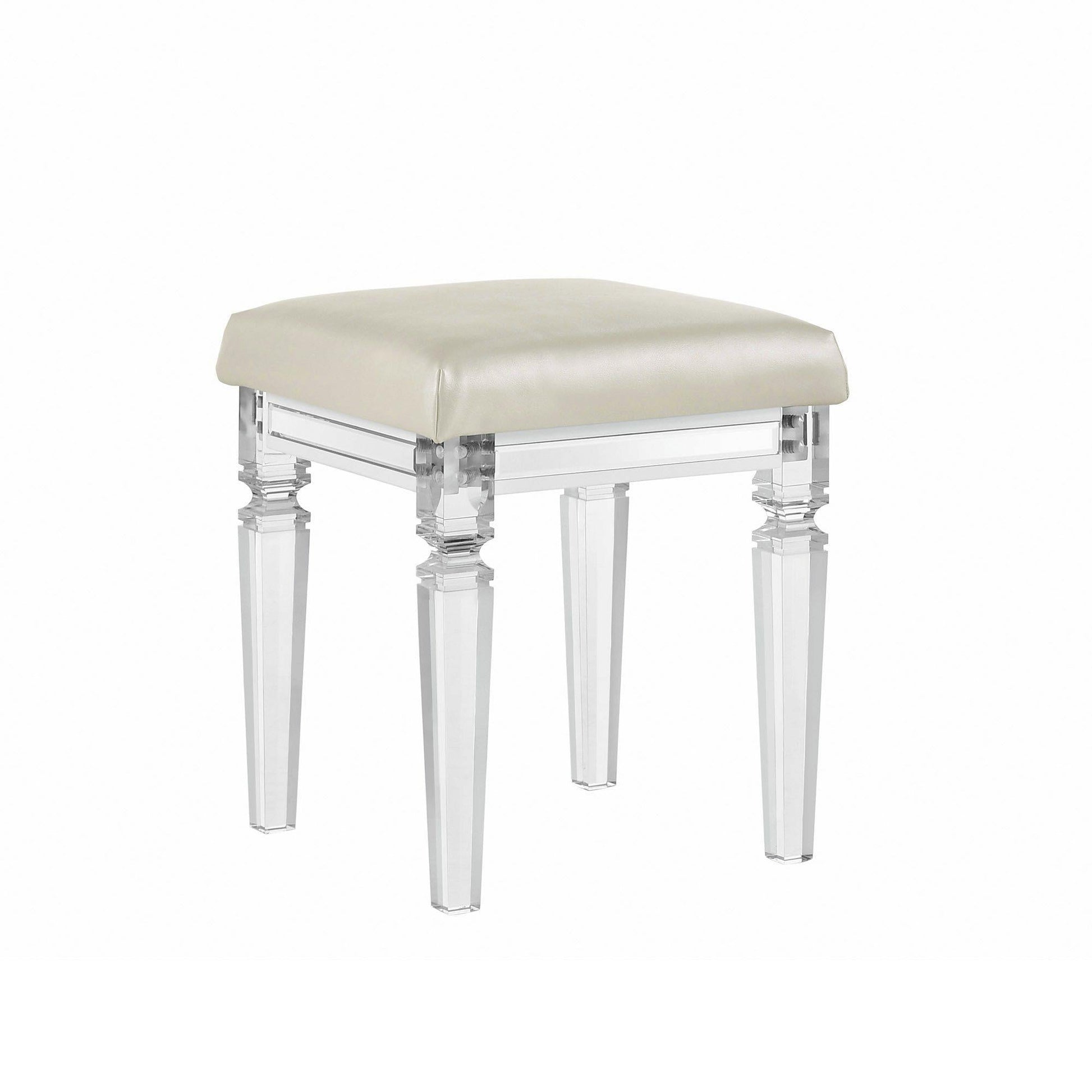 Elements International Twenty Nine TN700VTNSTAL Dressing Stool - American Furniture of Slidell