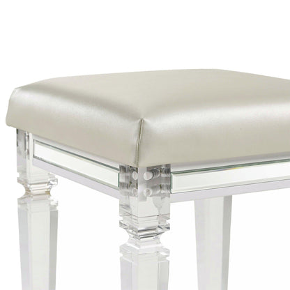 Elements International Twenty Nine TN700VTNSTAL Dressing Stool - American Furniture of Slidell