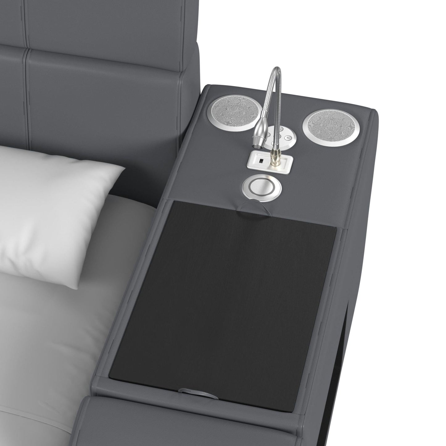 Elements International Valari UB - 12820 - 3 - FB Full Transformer Bed - American Furniture of Slidell