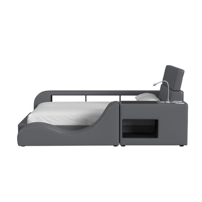 Elements International Valari UB - 12820 - 3 - FB Full Transformer Bed - American Furniture of Slidell