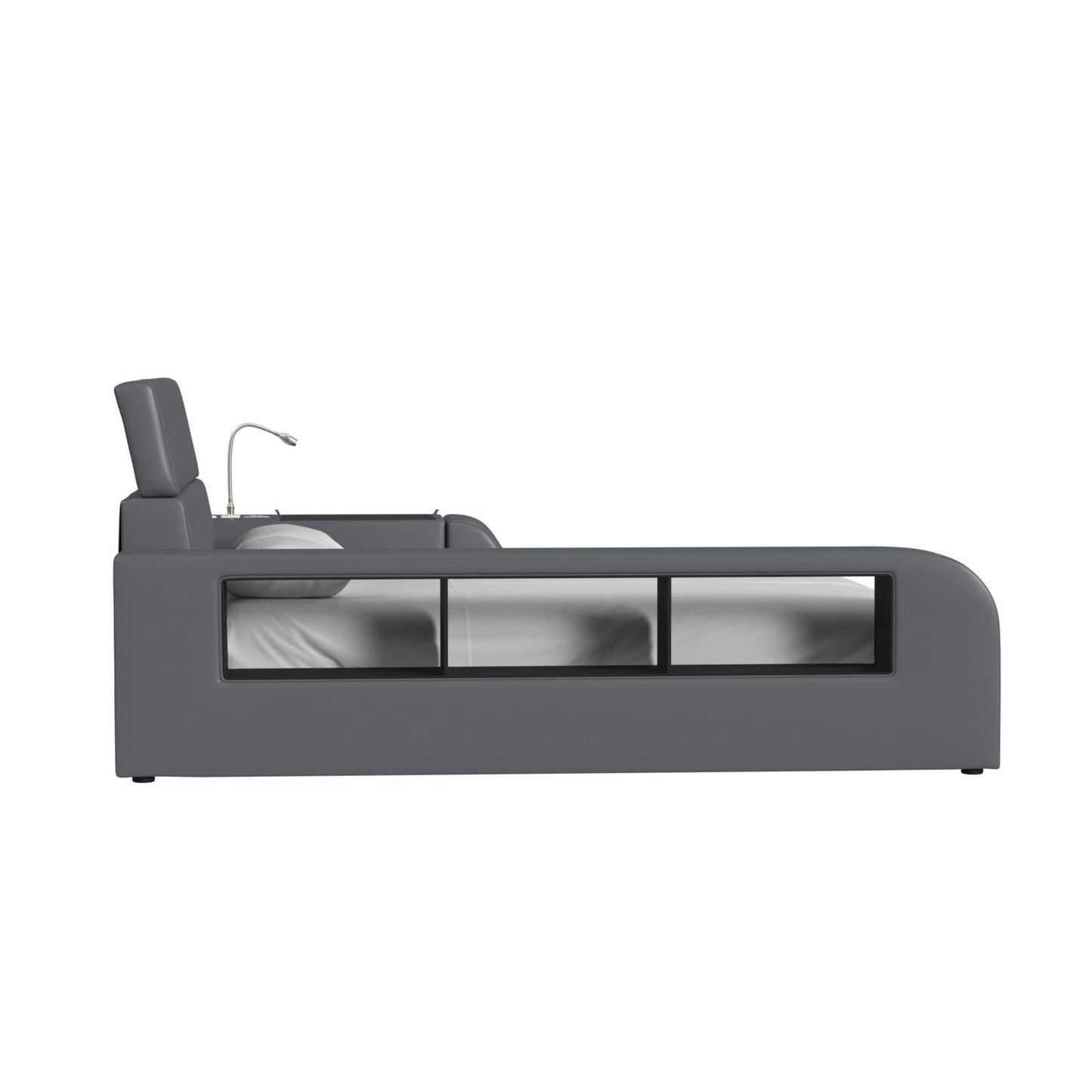 Elements International Valari UB - 12820 - 3 - FB Full Transformer Bed - American Furniture of Slidell