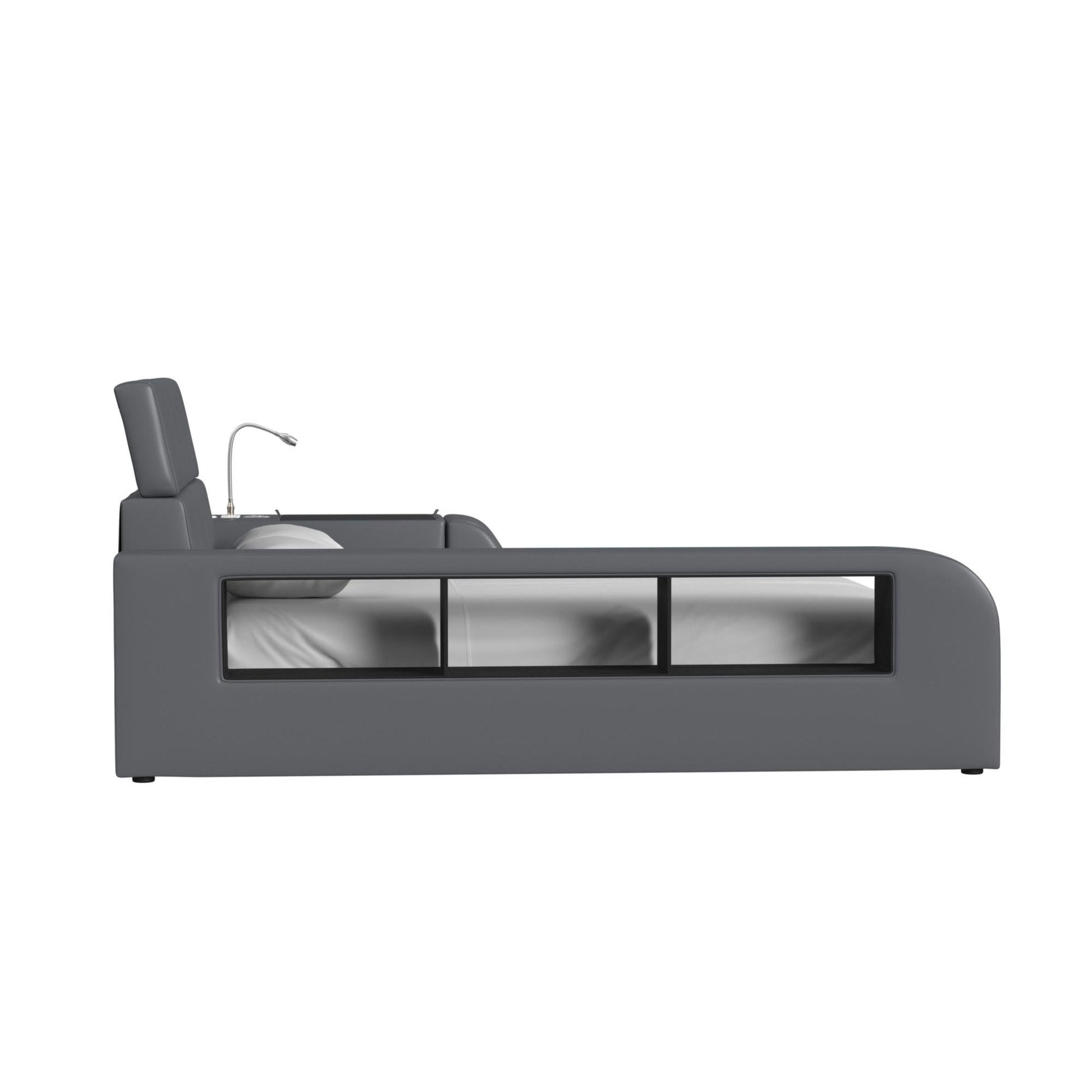 Elements International Valari UB - 12820 - 3 - FB Full Transformer Bed - American Furniture of Slidell