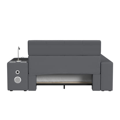 Elements International Valari UB - 12820 - 3 - FB Full Transformer Bed - American Furniture of Slidell