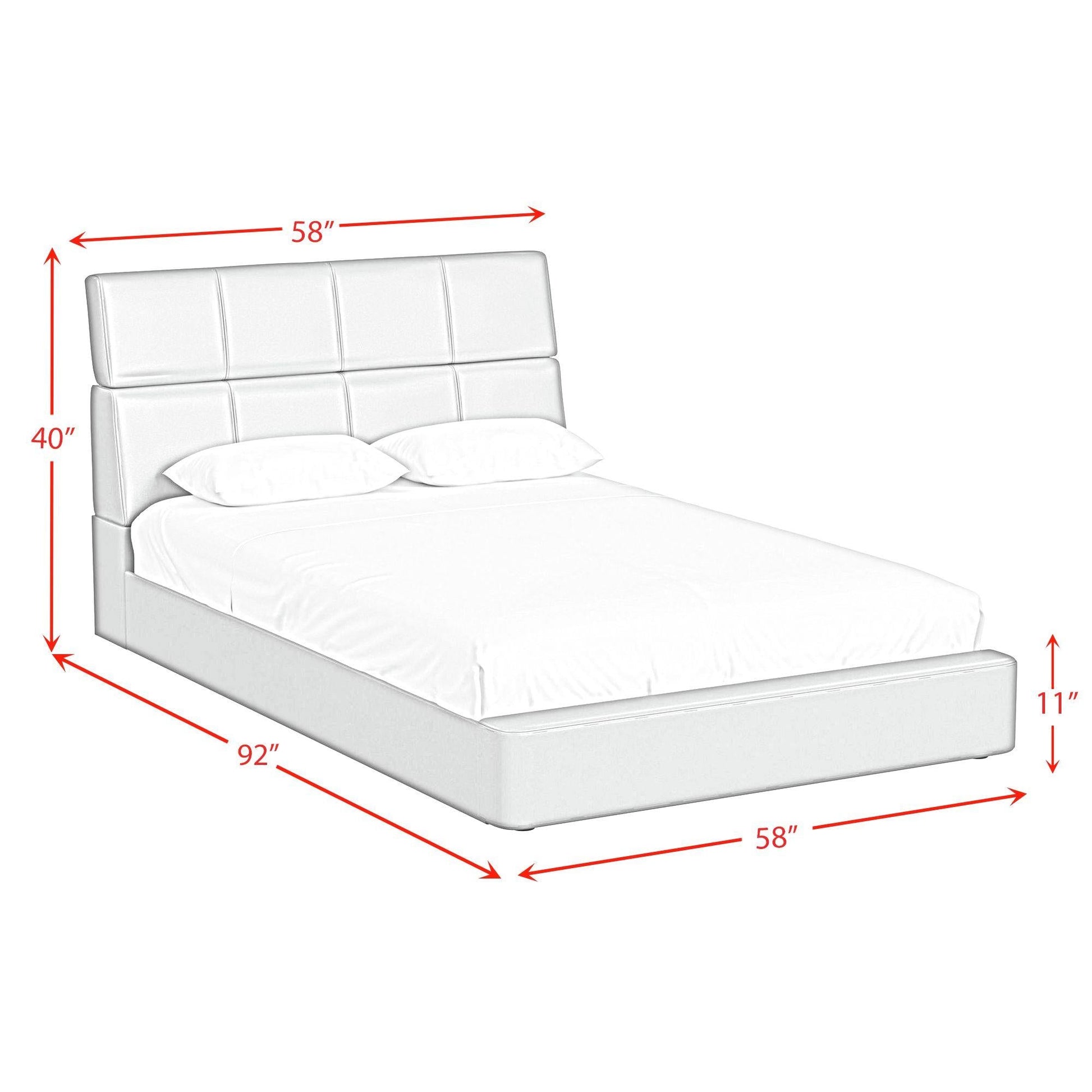 Elements International Valari UB - 12820 - 3 - FBB Full Bed - American Furniture of Slidell