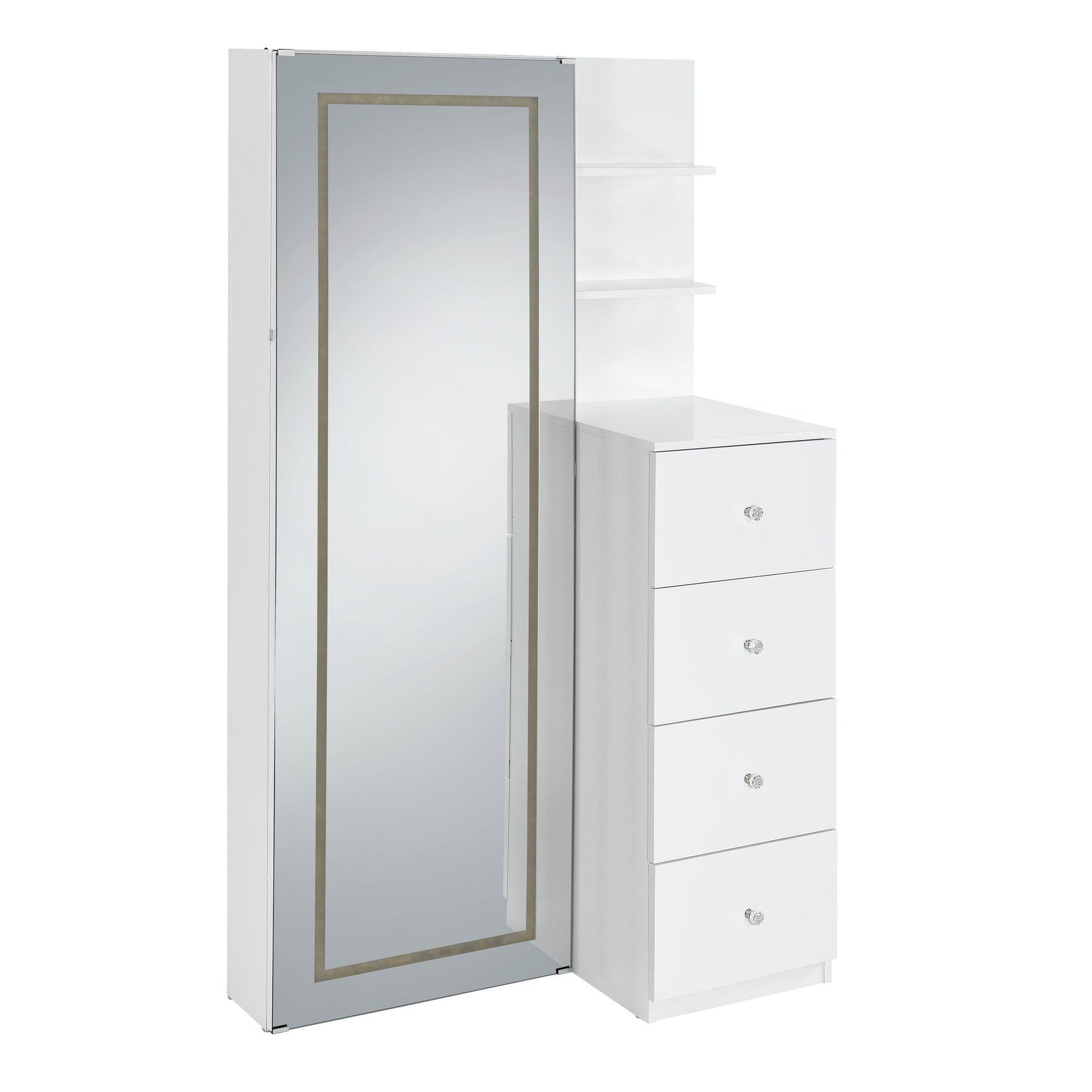 Elements International Vancouver A - 17310 - 7 - FM Floor Mirror - American Furniture of Slidell